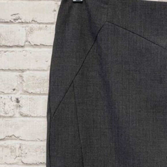 Worthington Pencil Skirt Size 6  Gray~  EUC lined - Picture 3 of 7